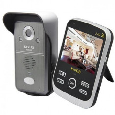 Video interfon wireless Kivos KDB301, doua unitati interioare foto