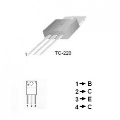 Tranzistor Npn Medie Putere 2A 25W Bd239c foto