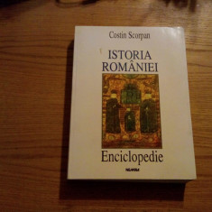 ISTORIA ROMANIEI - ENCICLOPEDIE - Costin Scorpan - 1997, 797 p.