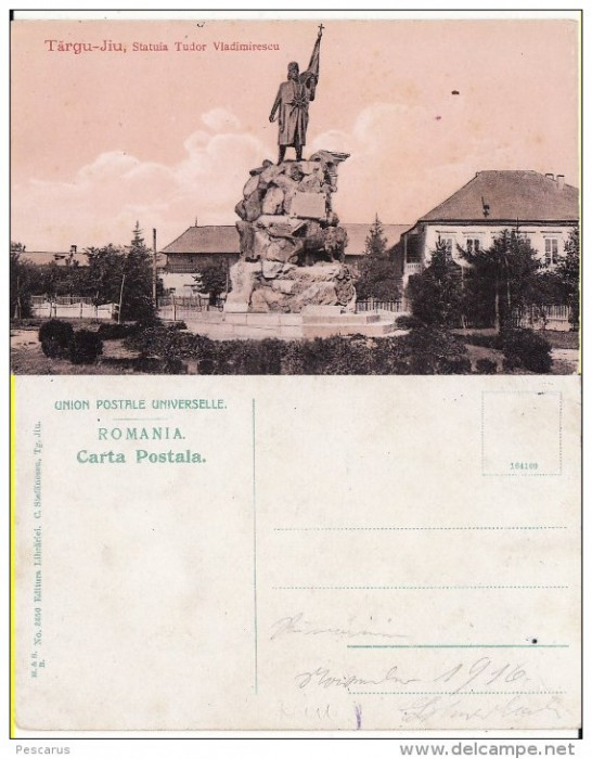 Targu Jiu - Statuia Tudor Vladimirescu
