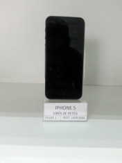 IPHONE 5 16 GB LIBER DE RETEA, FARA ACCESORII (LM2) foto