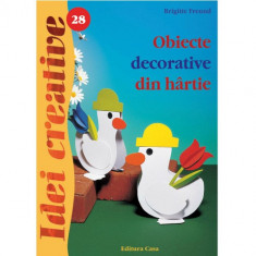 Obiecte Decorative din Hartie 28 - Idei Creative foto