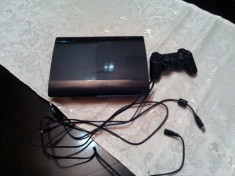 Ps3 super slim 500 gb + 9 jocuri foto