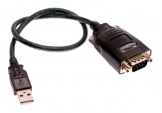 Cablu PC USB 2.0 M la RS232 1m foto