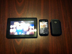 Tableta Blackberry Playbook 64GB Impecabila si Telefon Blackberry Bold 9790 - Set foto