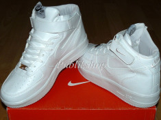 Ghete Nike Air Force Model Toamna/Iarna LIVRAREA GRATUITA!! alb total foto