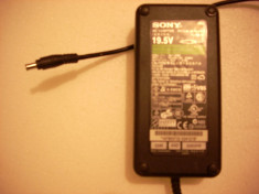 Incarcator - alimentator pentru laptop Sony, 19.5v , 6,15A model PCGA-AC19V7 foto