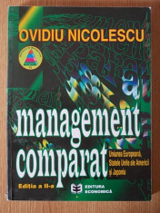 MANAGEMENT COMPARAT-OVIDIU NICOLESCU- EDITIA A II-A foto