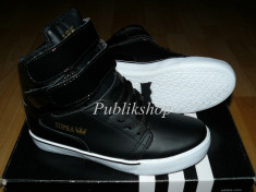 Ghete Adidas SUPRA Model Toamna/Iarna LIVRAREA GRATUITA!! negru foto