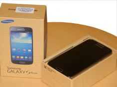 Telefon mobil Samsung I9195 Galaxy S4 Mini, 8GB, Black husa flip cover cadou foto