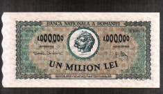 1000000 lei 1947 UNC foto