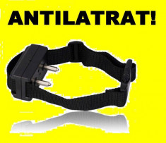 ZGARDA ANTILATRAT cu Ultrasunete si cu socuri electrice ( bark stop collar ) + Baterie pt caini caine, dresaj, botnita foto