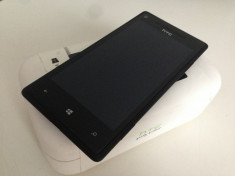 HTC WindowsPhone 8X BLACK stare impecabila , necodat , PACHET COMPLET foto