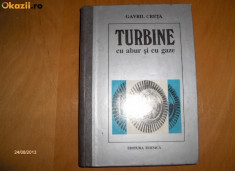 TURBINE CU ABUR SI CU GAZE /// GAVRIL CRETA , 1996 , 724 pag. foto