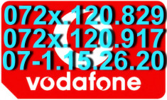 CARTELE - NUMERE - AUR_VIP_PLATINA_GOLD_SPECIALE_CARTELA_MICRO-SIM_VODAFONE_1 NUMAR_FAVORIT___ 072x.120.829__072x.120.917__07-1.15.26.20 __10__LEI__NR foto