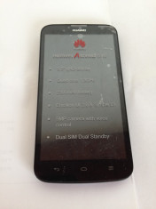 Huawei Ascend G730 DUAL-SIM 4GB 1GB RAM Negru NOU Nefolosit foto