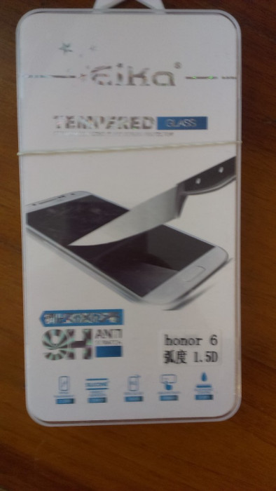 Folie sticla Huawei Honor 6 super folie temperata si securizata