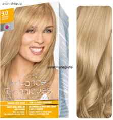 Vopsea de par profesionala Blond deschis 9.0 foto