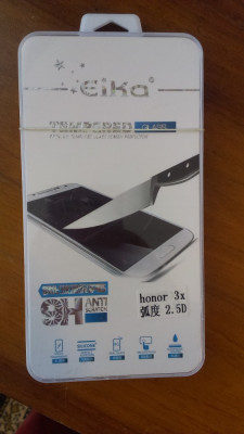 Folie sticla Huawei Honor 3X G750 super folie temperata si securizata foto
