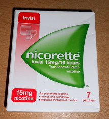 Plasturi Nicorette 15 mg. foto