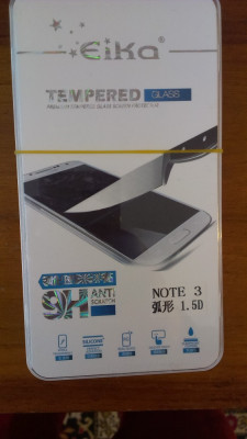Folie sticla Samsung Note 3 model N9000 super folie temperata si securizata foto