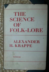 A. H. Krappe THE SCIENCE OF FOLK-LORE foto