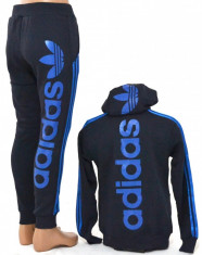 Trening Adidas - model nou 2014-BUMBAC GROS cu pantalon conic pentru toamna-iarna! foto