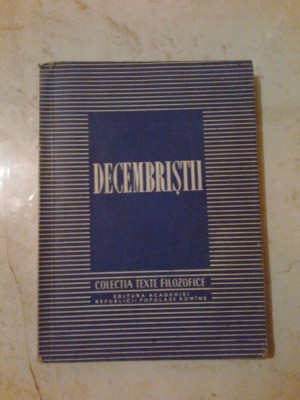 n1 DECEMBRISTII foto