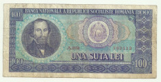 ROMANIA 100 LEI 1966 [11] foto