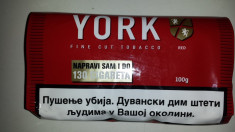 TUTUN YORK ROSU 100 G foto