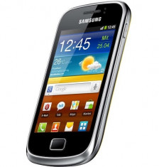 Telefon mobil Samsung Galaxy mini 2 S6500, Galben foto