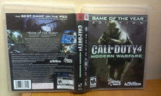 Call of Duty 4 : Modern Warfare GOTY (PS3) (ALVio) + alte jocuri ps3 (SCHIMB ) foto