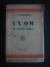 I. A. BASSARABESCU - UN OM IN TOATA FIREA {1927} foto