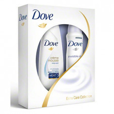 Set Dove Invisible, Gel de dus 200ml + Deodorant 150ml, set cadou Dove foto