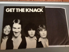 THE KNACK - GET THE KNACK(1979/EMI REC) - DISC VINIL/PICK-UP/VINYL - made in RFG foto