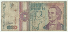 ROMANIA 1000 1.000 LEI 1991 [6] foto