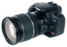 Aparat foto DSLR Canon 600D + obiectiv Canon EF-S 17-55mm f/2.8 USM IS + 1 acumulator de rezerva nou + geanta Canon CADOU foto