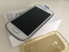 SAMSUNG I8190 GALAXY S3mini WHITE stare buna-foarte buna , necodat , PACHET COMPLET foto