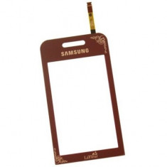 Digitizer geam Touch screen Touchscreen Samsung S5230 Star La Fleur 1A NOU CU ADEZIV foto