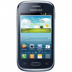 Telefon mobil Samsung Galaxy Young S6310, albastru foto