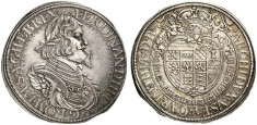 Moneda argint f. rara Taler Austria Ferdinand III 1638 foto