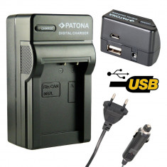 Incarcator cu USB micro-usb Canon NB-7L pentru G10 G11 G12 SX30 IS foto