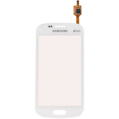 Digitizer geam Touch screen Touchscreen Samsung S7560 Galaxy Trend, S7562 Galaxy S Duos alb Tip I Original NOU foto