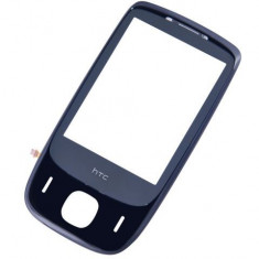Carcasa fata cu Touchscreen HTC Touch 3G, Jade, T3232, T3238 negru lucios Originala foto