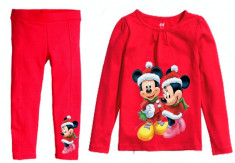 Compleu Minnie Mouse si Mickey Mouse Craciun foto