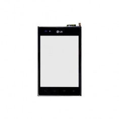 Digitizer geam Touch screen Carcasa fata cu touchscreen LG P895 Optimus Vu gri - neagra Originala NOUA foto