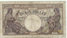 ROMANIA 2000 2.000 LEI 1941 [41] foto
