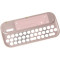 Rama tastatura Qwerty LG KS360 roz Originala NOUA