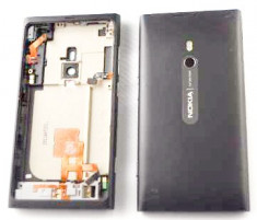 Carcasa Nokia Lumia 800 Swap Neagra foto