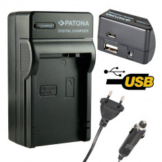 Incarcator NOU cu Micro USB CANON LP-E8 LPE8 EOS foto
